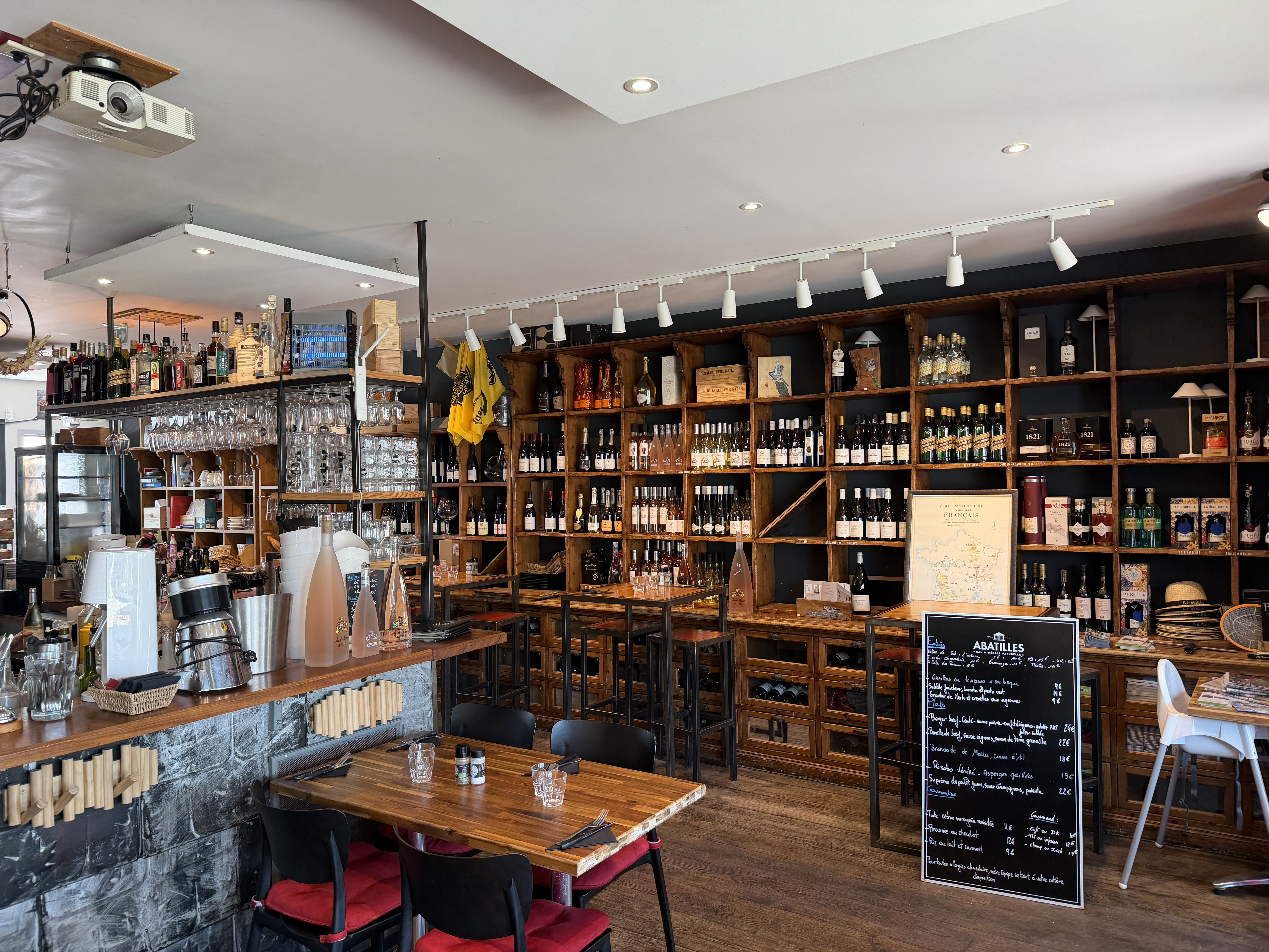 La salle du restaurant